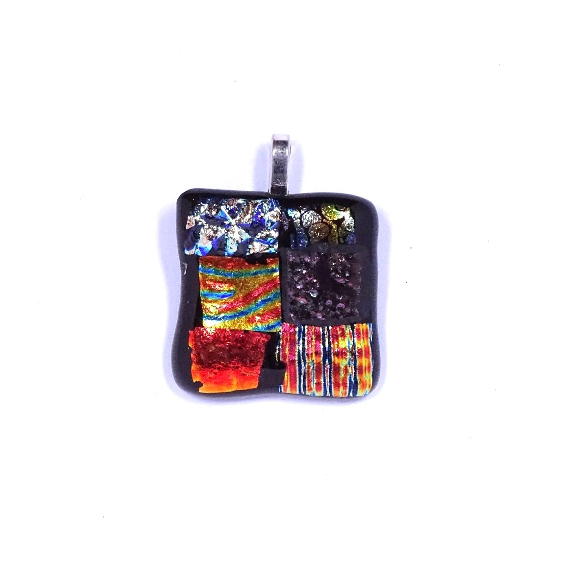 Mosaic Memory – Handmade Abstract Necklace