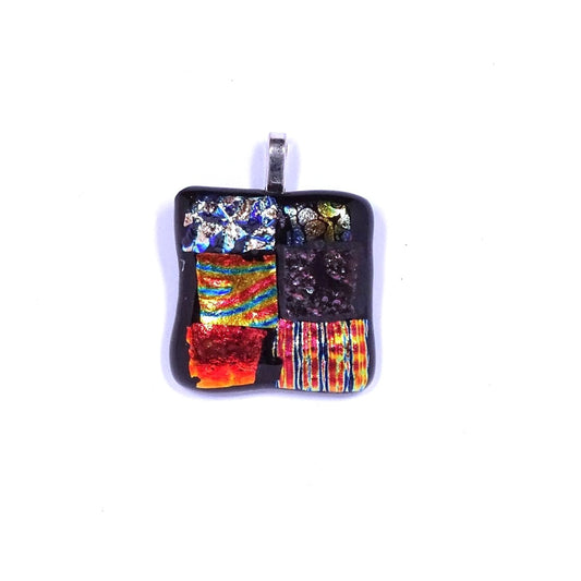 Mosaic Memory – Handmade Abstract Necklace