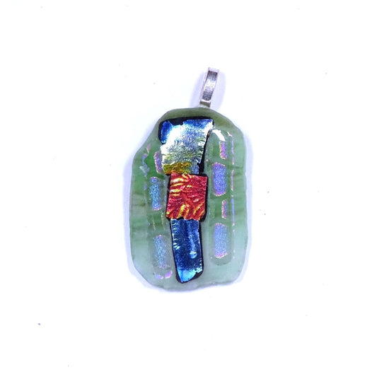 Stone in the Stream – Handmade Abstract Necklace